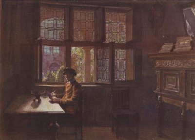 Het Plantin-Moretus Museum (De Arriere Boutique), Antwerpen door after Amedee Forestier